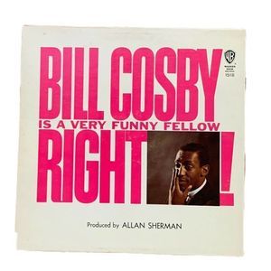 Vintage Bill Cosby Funny Fellow Vinyl Warner Bros. W1518 Produced: Allan Sherman